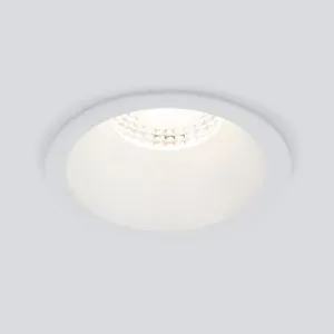 Встраиваемый светодиодный светильник 7W 3000K WH белый 15266/LED Elektrostandard a063925
