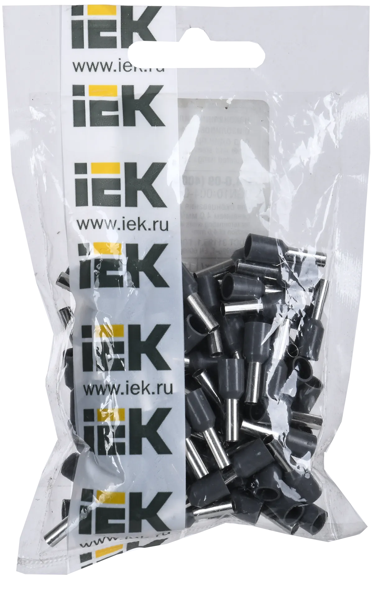 Наконечник НШВИ 4,0-9 серый (100шт/упак) IEK - Фото 2