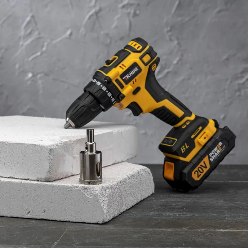 Коронка алмазная 30мм по керамограниту с центровочным сверлом KRANZ - Фото 2