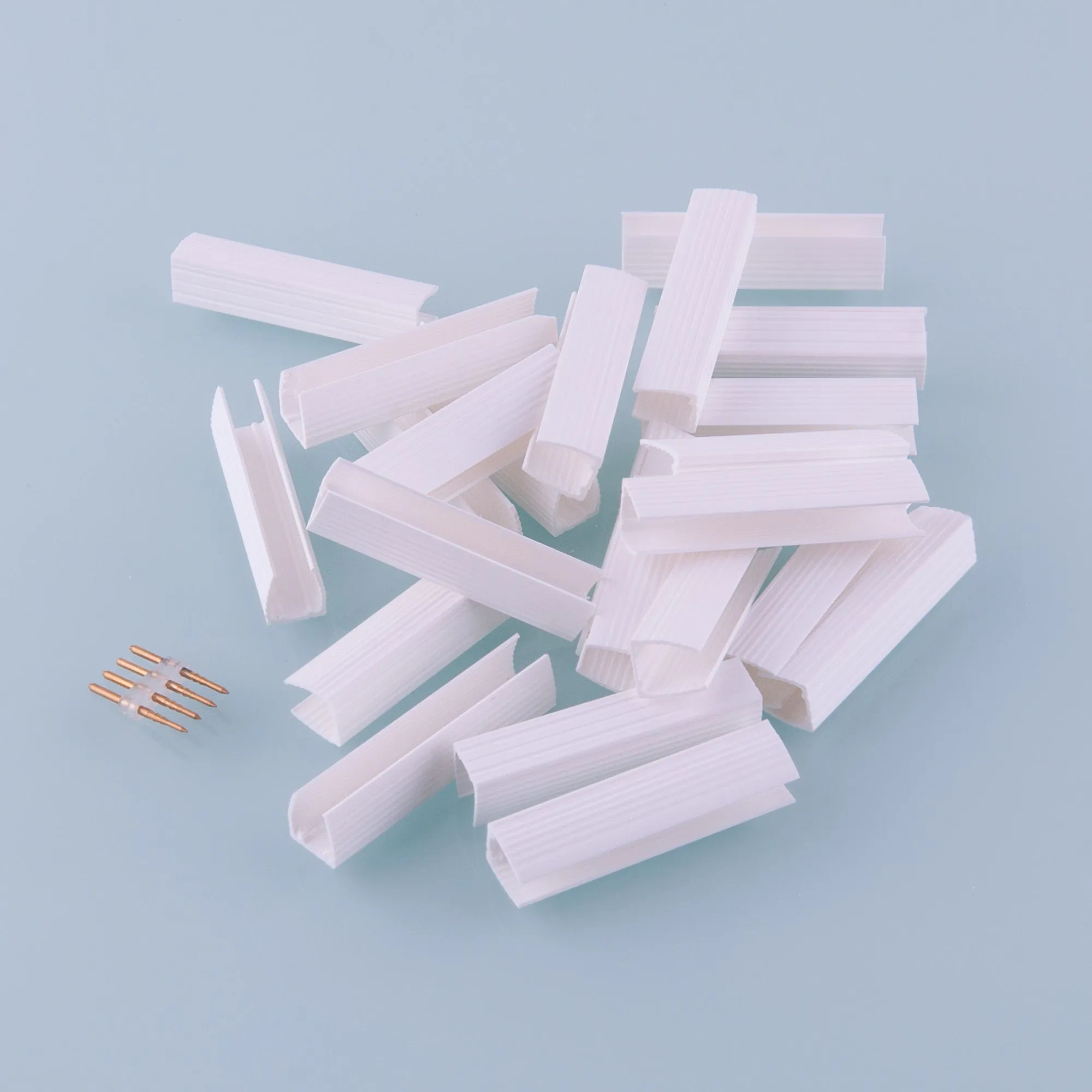 Гибкий неон светодиодный 220V 12W 80Led 5050 IP67 односторонний RGB, 50 м Elektrostandard - Фото 3