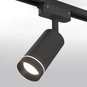 Светильник светодиодный трековый для однофазного шинопровода Glory Черный 7W 4200K LTB39 Elektrostan a043999