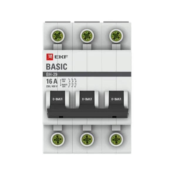 Выкл. нагрузки 3P 16А ВН-29 Basic - Фото 2