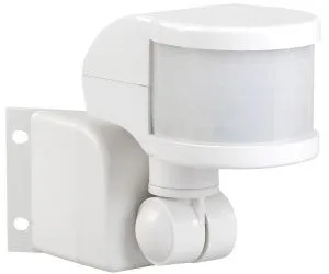 Датчик движения ДД-018В 1100Вт 270град 12м IP44 белый IEK LDD10-018B-1100-001