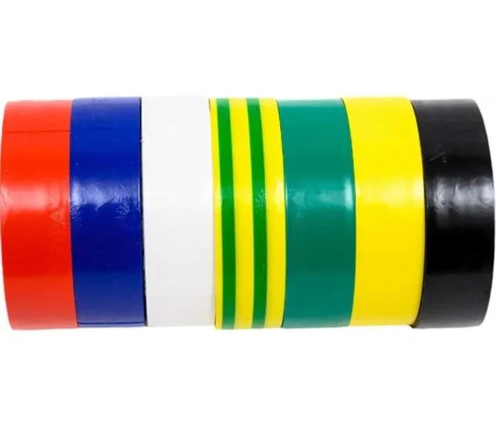 Изолента ПВХ 0,13х15мм, 10м, красная DEKRON DEK1006-0014