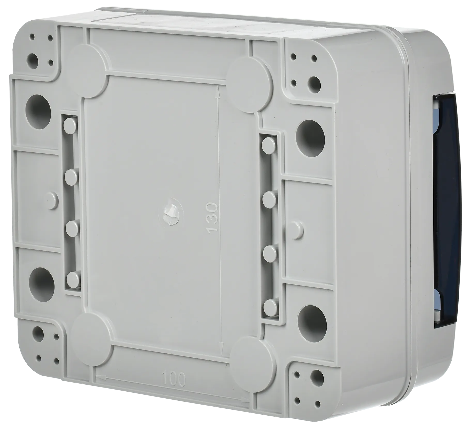 TEKFOR Корпус пластиковый КМПн-8 IP65 черная прозрачная дверь IEK - Фото 3