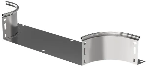 ESCA Отвод Т-образный плавный тип Г01 80х500мм IEK