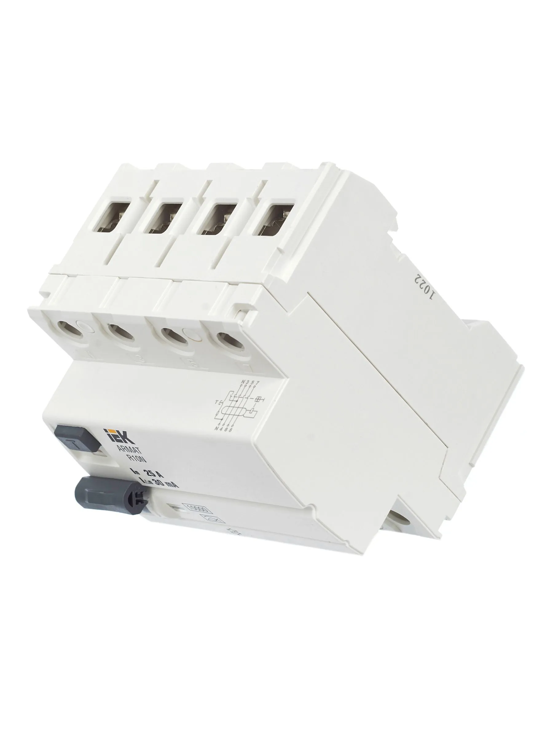 ARMAT Выключатель дифференциального тока R10N 4P 25А 30мА тип A IEK - Фото 8