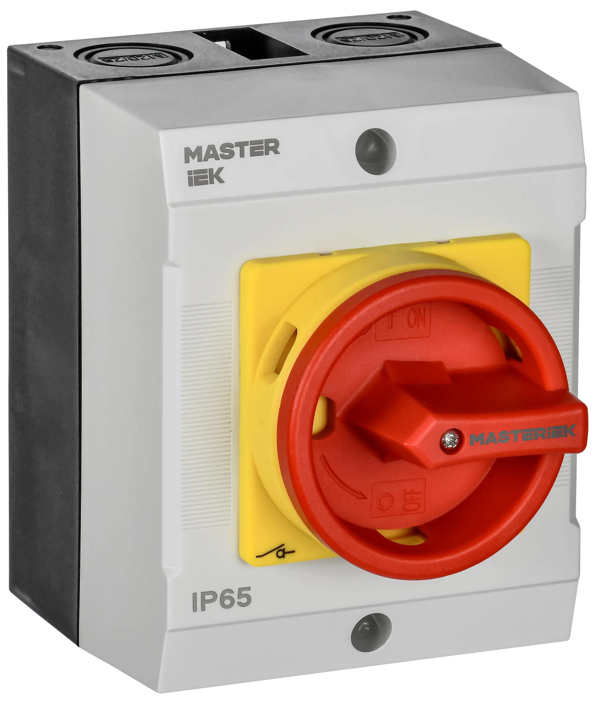 Переключатель кулачковый в боксе закрытая рукоятка аварийная 10А схема 91 IEK