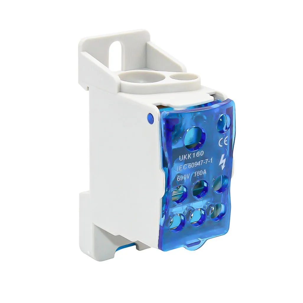 Блок распределительный КБР (РБД-160), 160А, 8 присоединений DEKRON 0808-0003