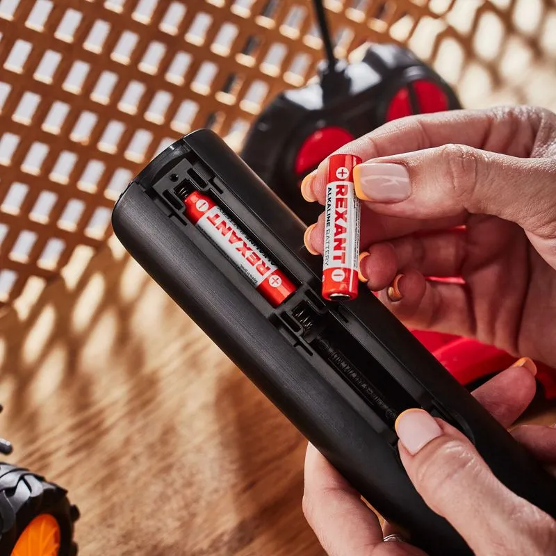 Батарейка алкалиновая AAA/LR03, 1,5В, 2 шт, блистер REXANT - Фото 2