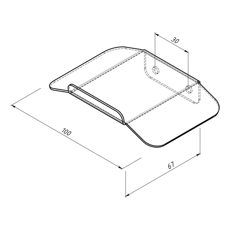 Держатель для наушников, настенный, черный REXANT - Фото 4