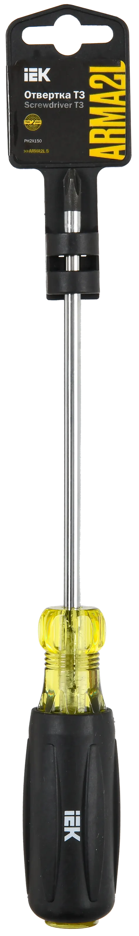 ARMA2L 5 Отвертка PH2х150 Т3 IEK - Фото 2