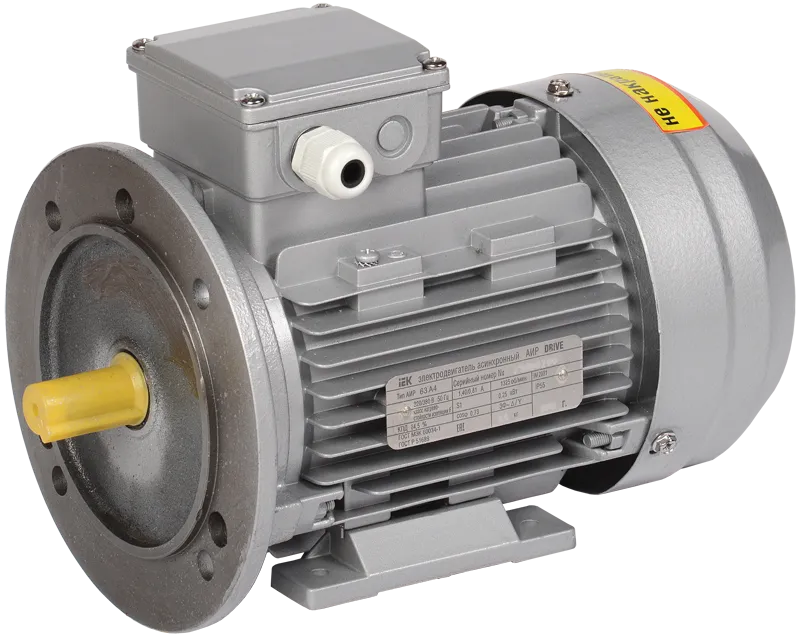 Электродвигатель асинхронный трехфазный АИР 63A4 380В 0,25кВт 1500об/мин 2081 DRIVE IEK