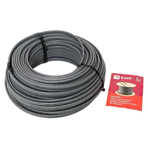 Саморегулирующийся нагревательный кабель ESR-15F, 50 м - Фото 3