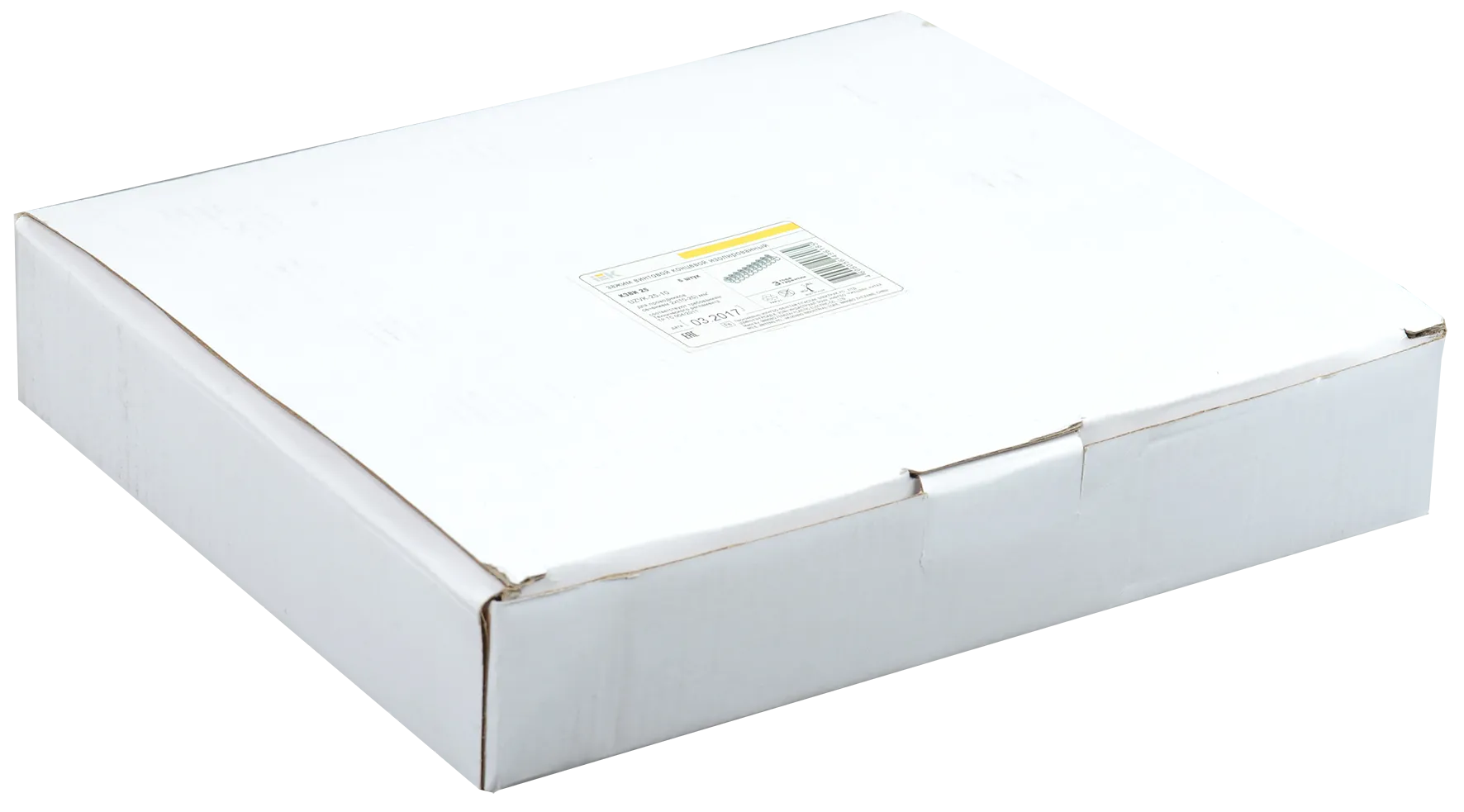 Зажим винтовой концевой изолированный КЗВИ 25мм2 (10x1) IEK - Фото 2