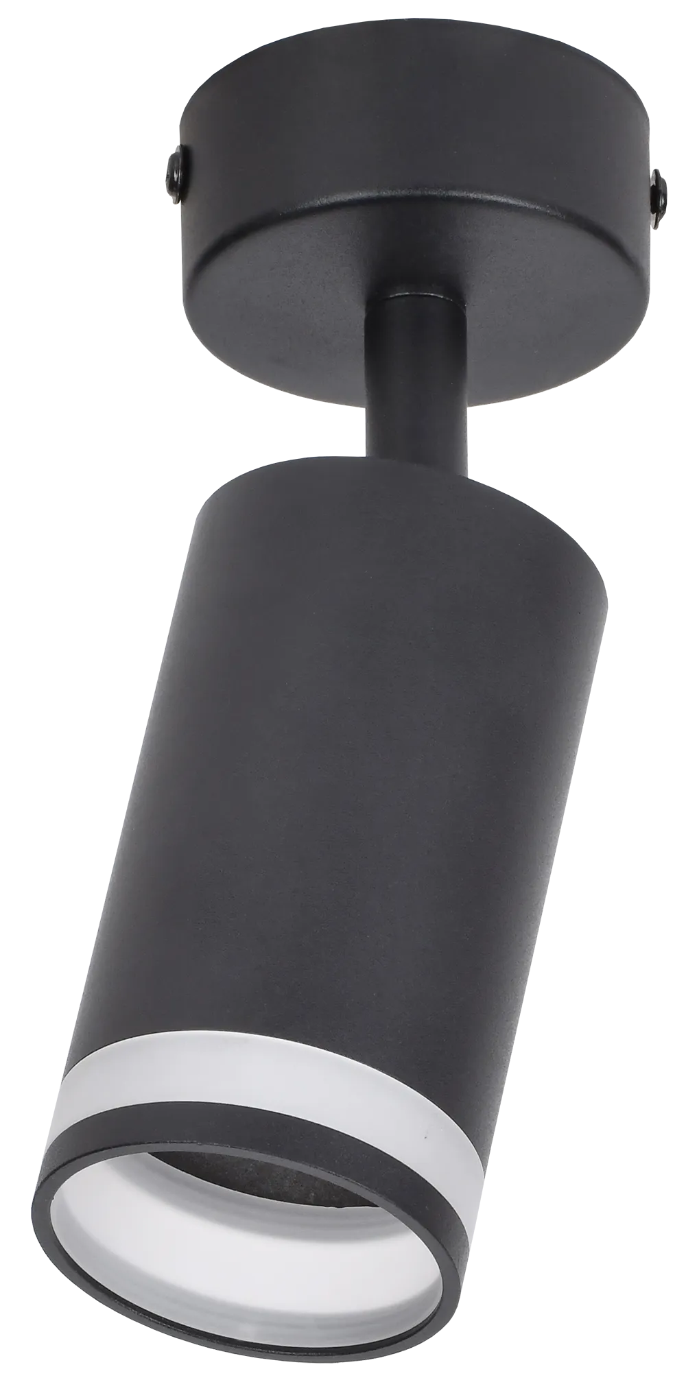 LIGHTING Светильник 4006 накладной настено-потолочный под лампу GU10 черный IEK