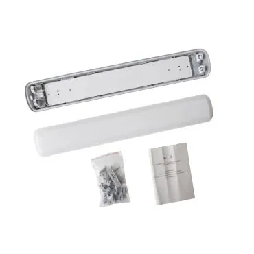 Светильник промышленный ДСП 12-2х10-001 матовый с отражателем для для LED-ламп Т8 G13 _2x600  IP65