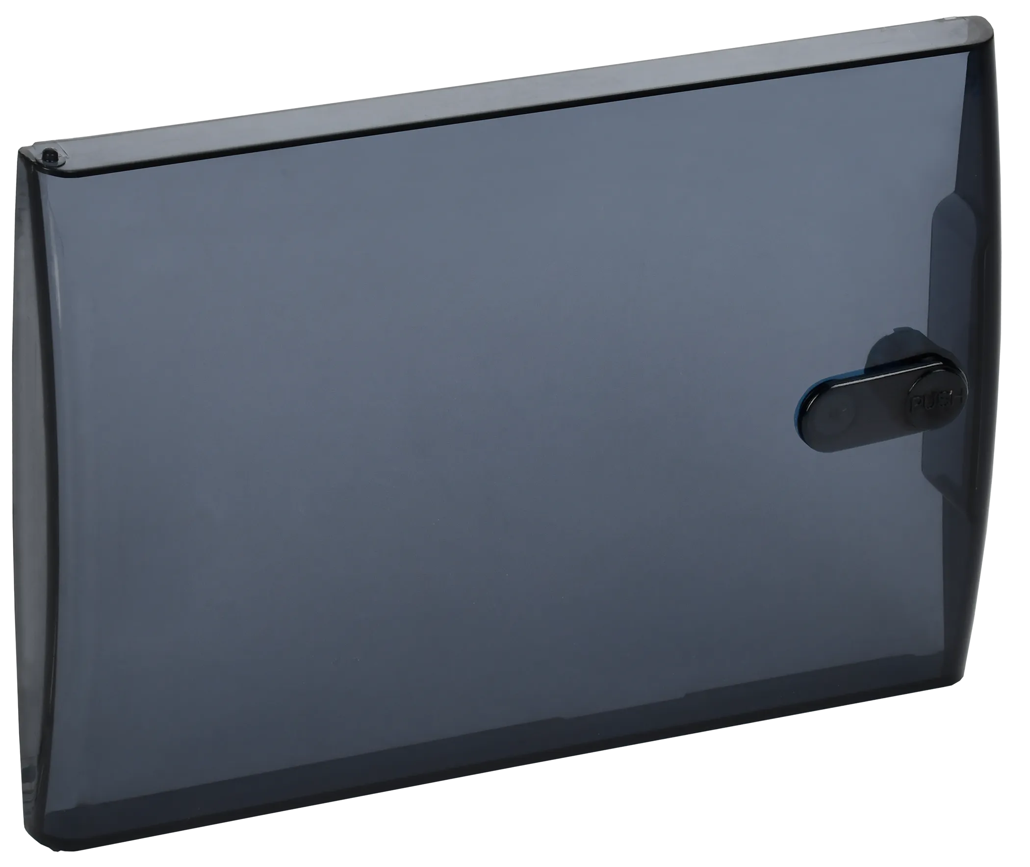 TEKFOR Дверца для корпуса пластикового ЩРН(В)-П-8 IP41 черная прозрачная IEK