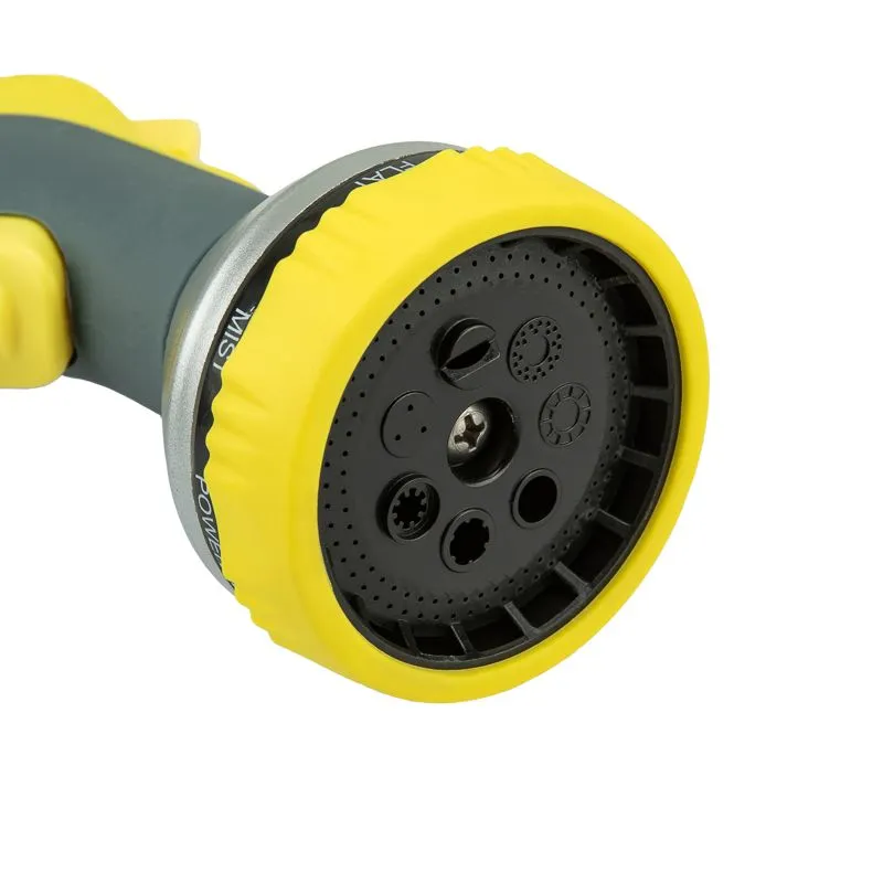 Пистолет-распылитель многофункциональный с прорезиненной ручкой и курком, 7 режимов ЧЕТЫРЕ СЕЗОНА - Фото 2