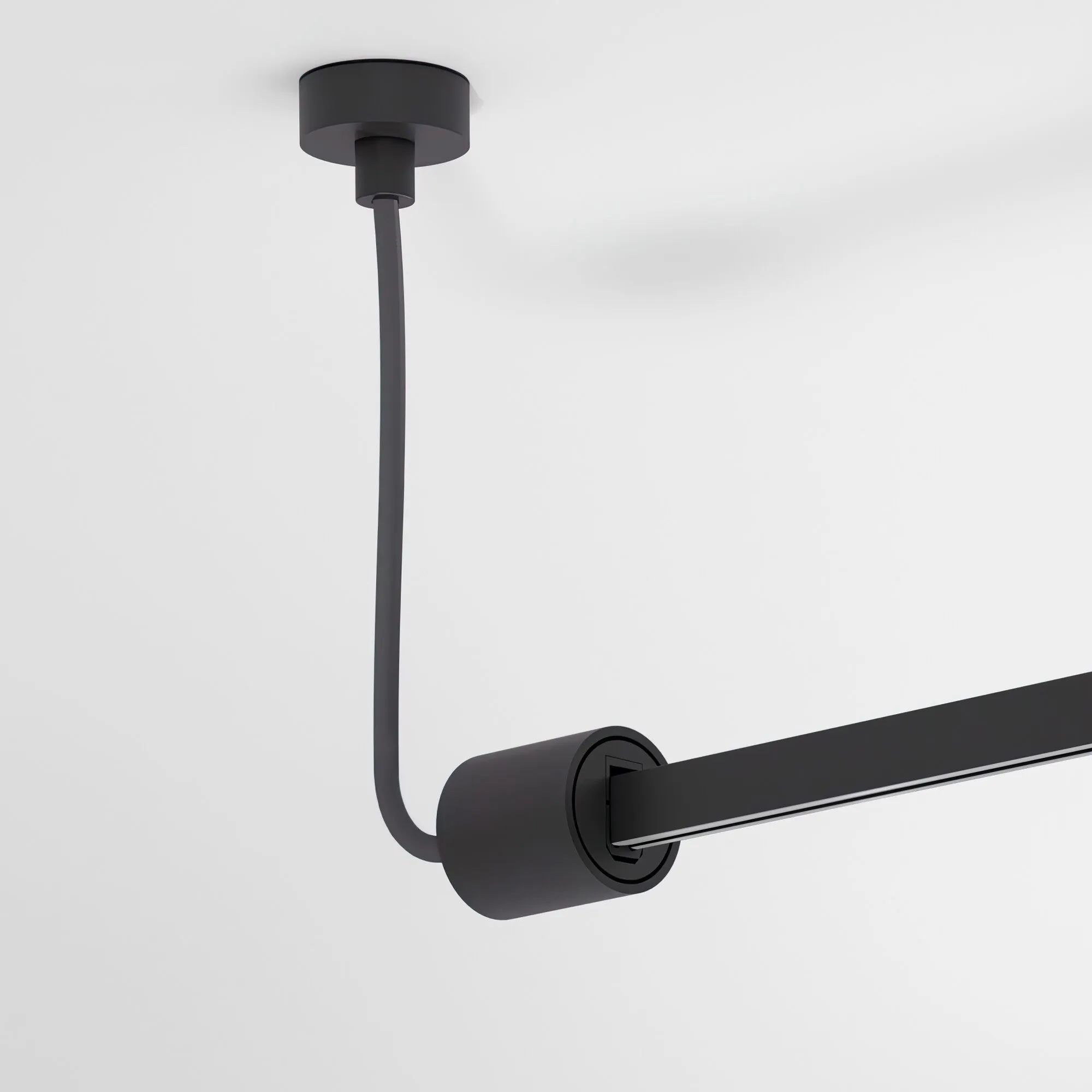 Esthetic Magnetic Подвесной комплект для подключения трековой системы освещения к питанию (боковой)  - Фото 8