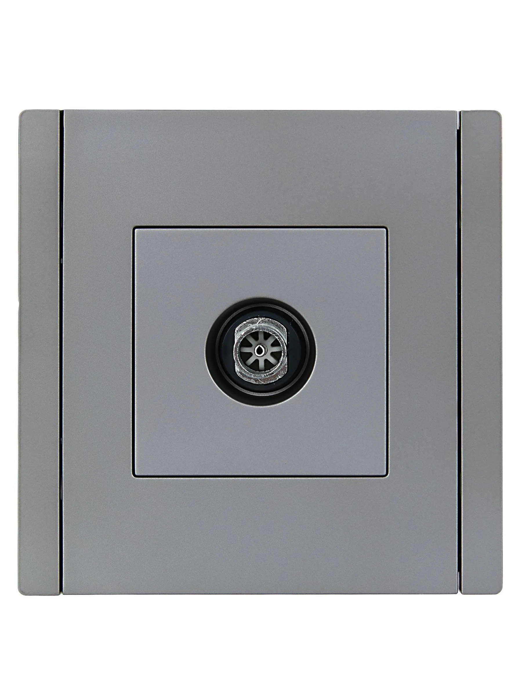 FORTE&PIANO Розетка TV оконечная FP528 сталь IEK - Фото 6