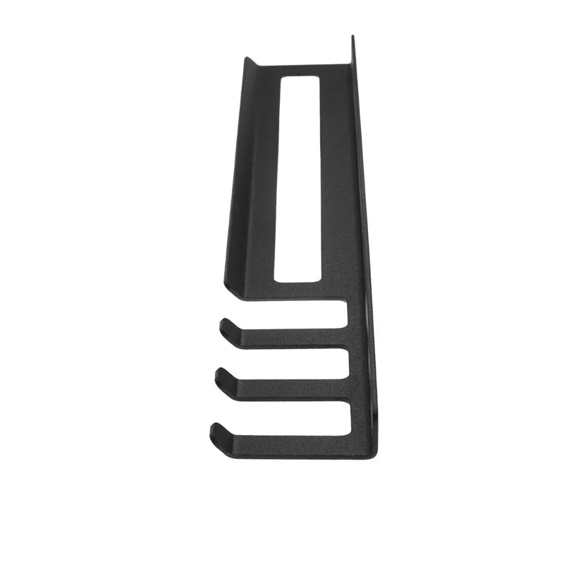 Держатель для хранения шампуров и аксессуаров для барбекю, настенный, черный СОКОЛ - Фото 3