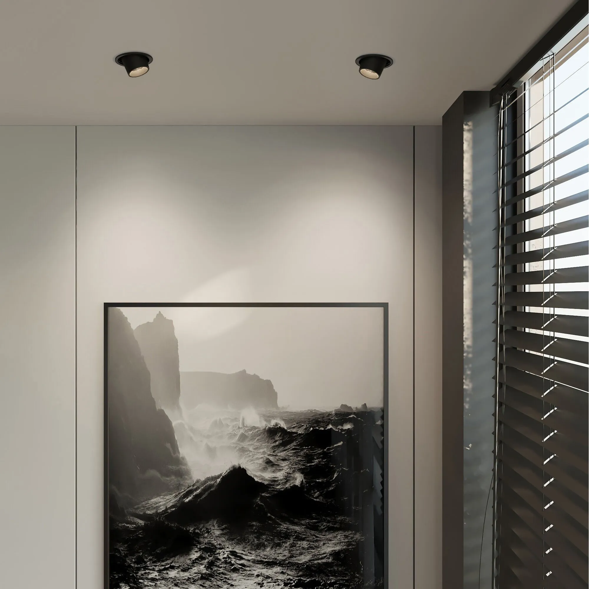 Потолочный светодиодный светильник 25086/LED 8W 4000K чёрный 25086/LED Elektrostandard - Фото 3