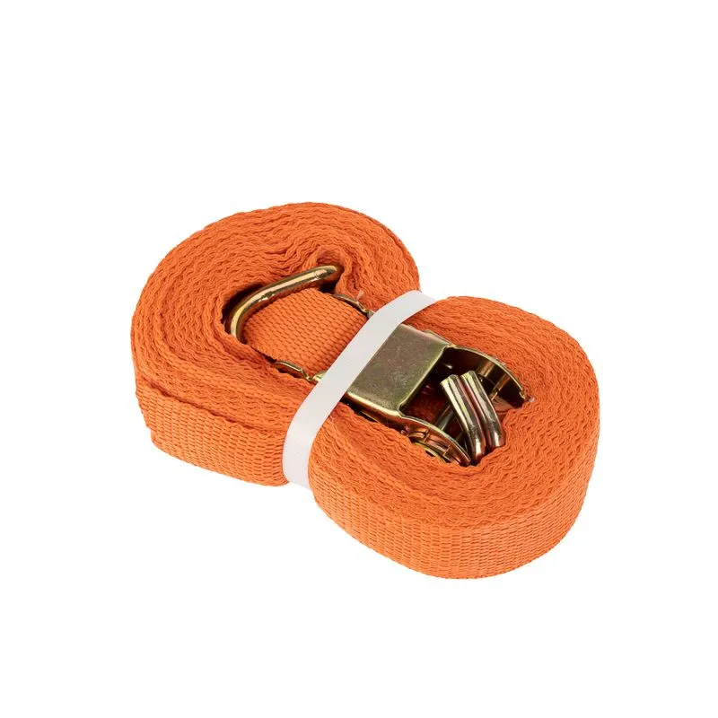 Ремень стяжной для груза, багажный, с крюками и храповым механизмом, 8х0,038м REXANT - Фото 3