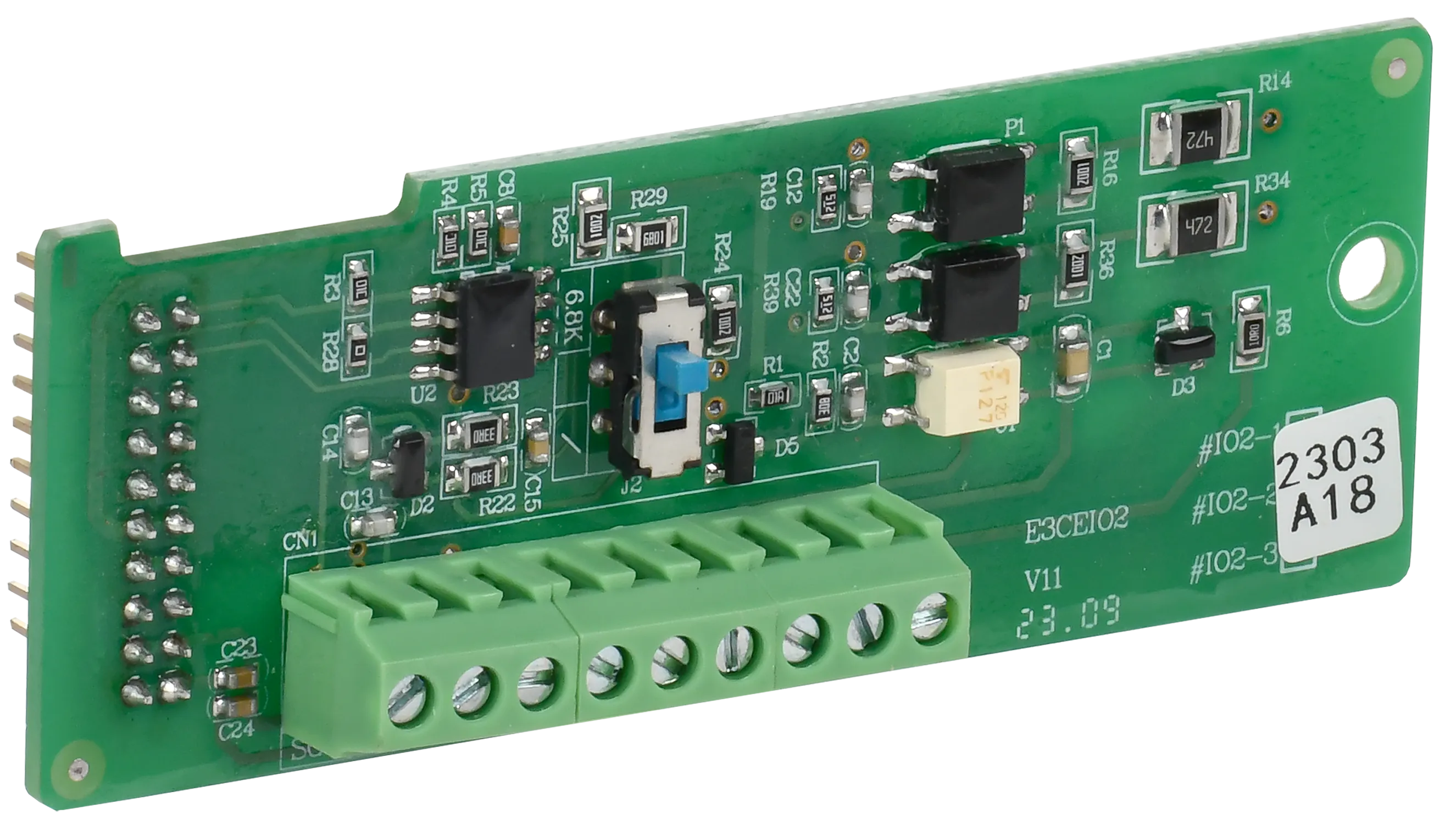Плата расширения входов/выходов ПЧ A150 2 цифровых входа + 1 релейный выход + RS485 Modbus ONI
