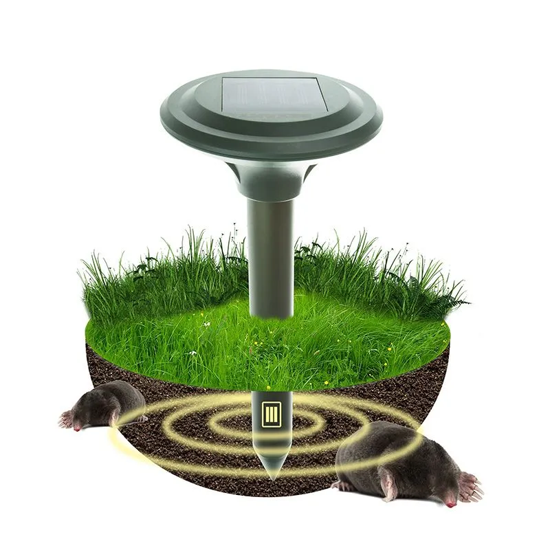 Ультразвуковой отпугиватель кротов R 30м на солнечной батарее REXANT - Фото 5