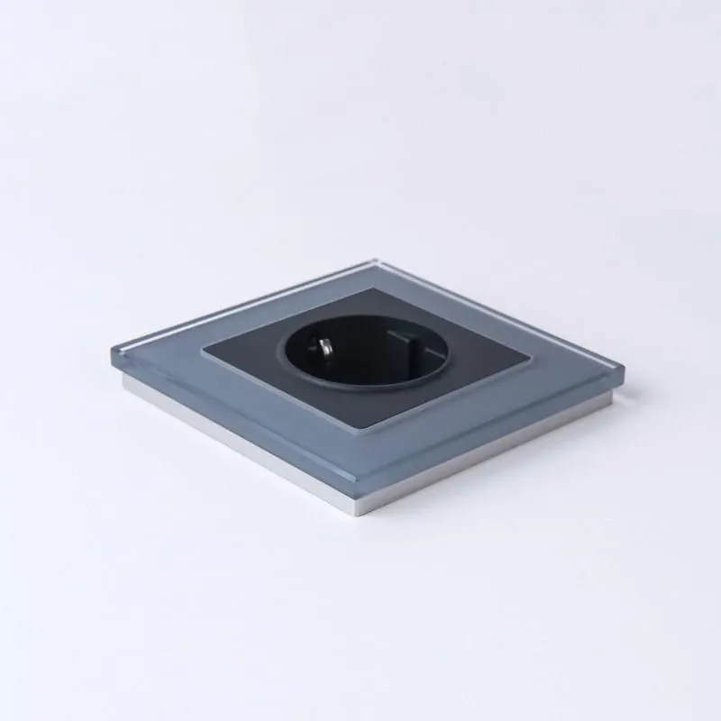 Рамка на 1 пост Favorit (серый,стекло) Werkel - Фото 2