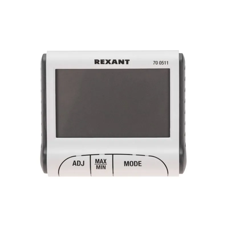 Термогигрометр комнатный с часами и функцией будильника REXANT 70-0511