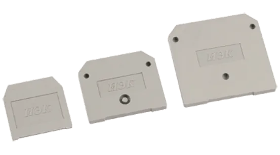 Заглушка для ЗНИ-10мм2 (JXB70A) серая IEK