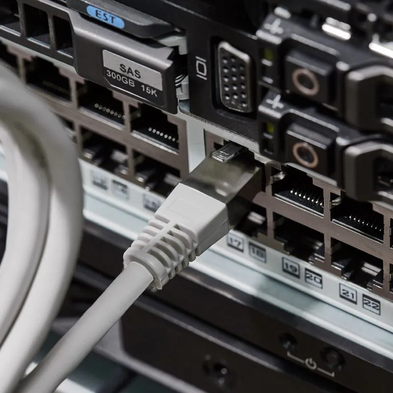 Шнур коммутационный, патч-корд F/UTP RJ45-RJ45, CAT 6, LSZH серый, 1,5м REXANT - Фото 3