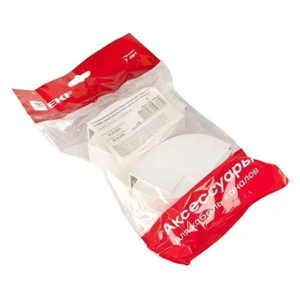 Угол внешний (40х40) (4 шт) белый EKF-Plast - Фото 4