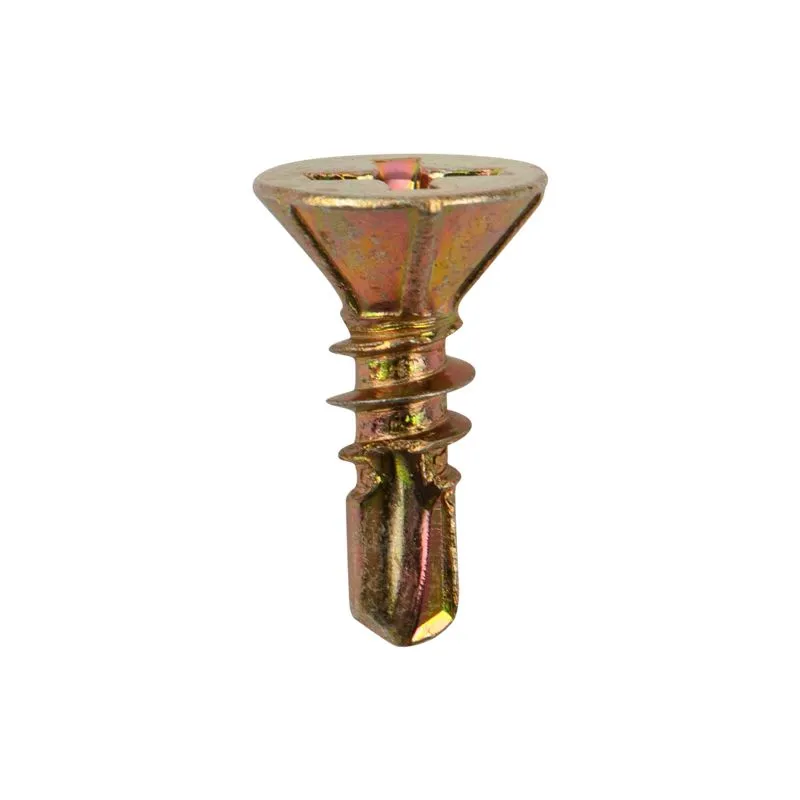 Саморез оконный сверло 3,9х13мм, желтый цинк, короб (500 шт/уп) KRANZ - Фото 5