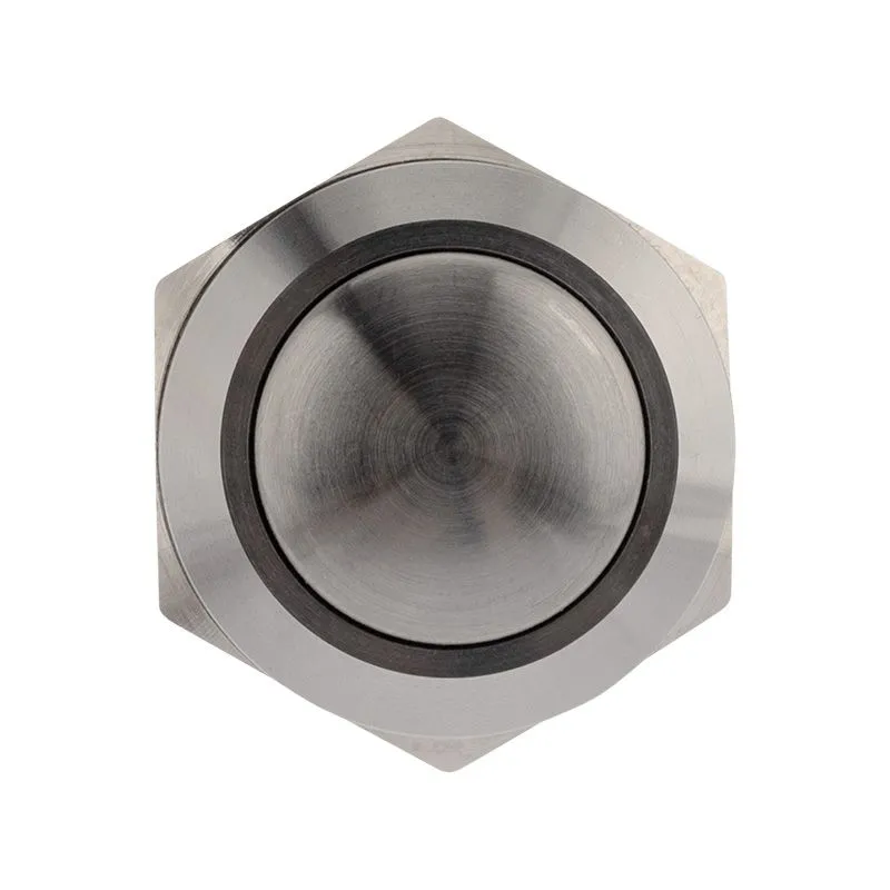 Кнопка антивандальная Ø19 Б/Фикс (2с винт) OFF-(ON) сфера (PBS-28В, A19-A2) REXANT (в упак. 1шт.) - Фото 4