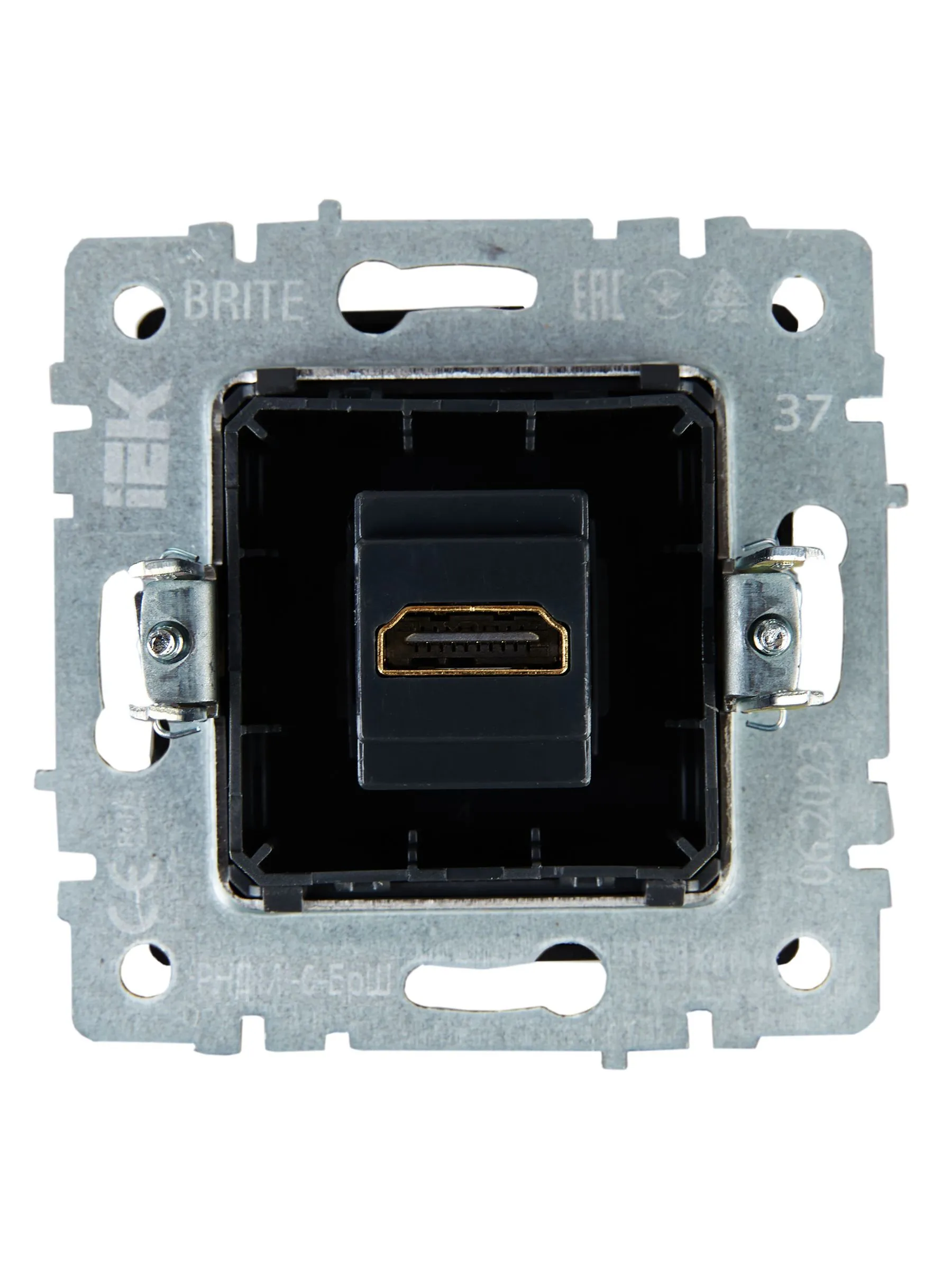 BRITE Розетка HDMI РHDMI-0-БрШ шампань IEK - Фото 2