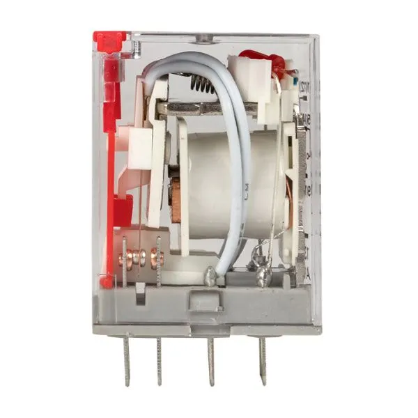 Реле промежуточное с кнопкой и мех. Индикацией RPAt 22/4 5A 230В AC EKF - Фото 6