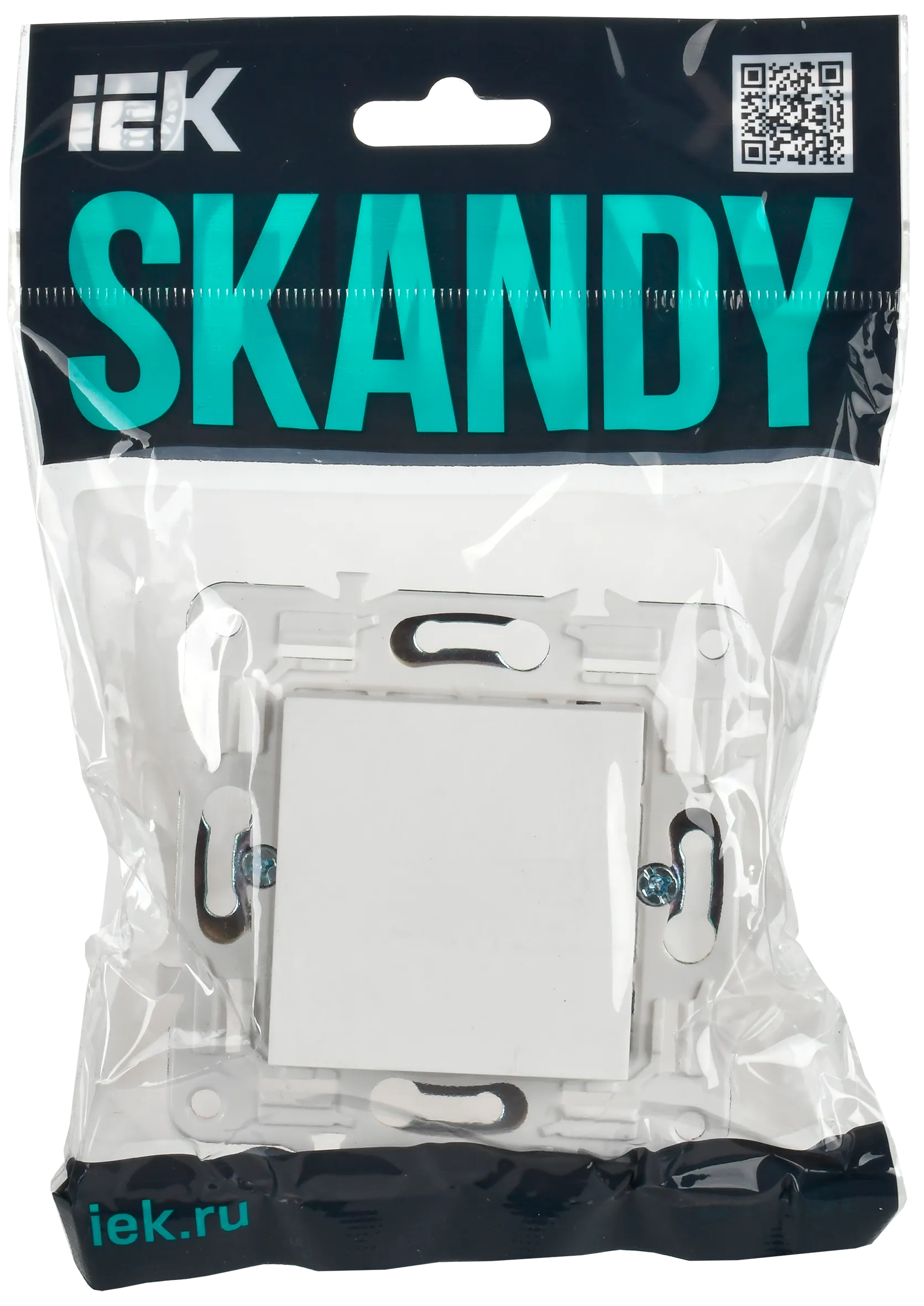 SKANDY Вывод кабеля SK-O01W арктический белый IEK для дома - Фото 2