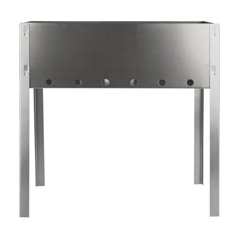 Мангал сборный походный 350х250х350мм, с 6 шампурами, в пленке СОКОЛ - Фото 5