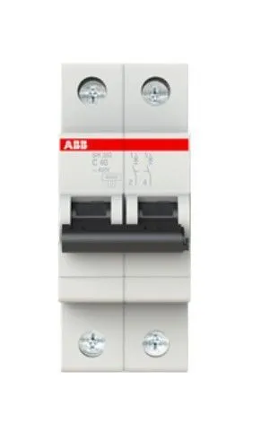 Автоматический выключатель SH202-C40, 2P, 40А, хар-ка C, 6kA