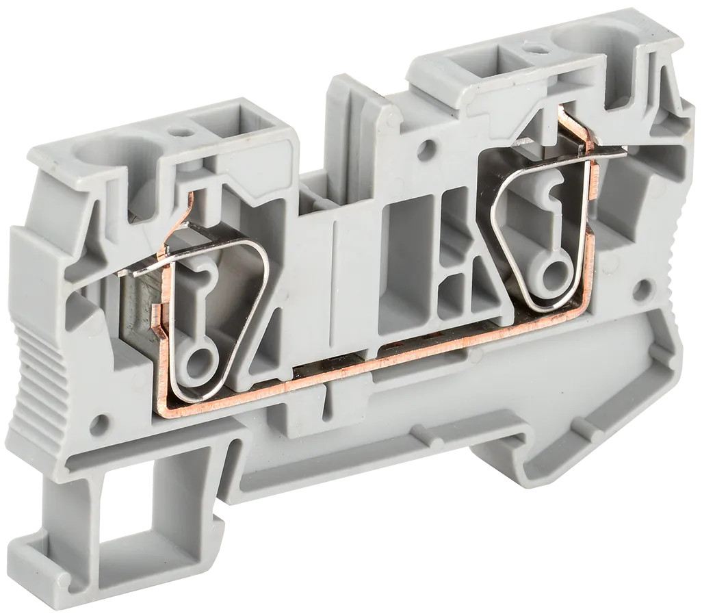 Клемма пружинная КПИ 2в-6 57А серая IEK