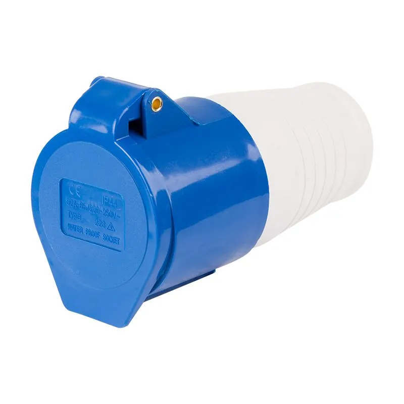 Розетка 223 переносная 2Р+РЕ 32А 220В IP44 REXANT - Фото 2