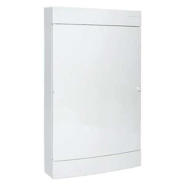 Щит комбинированный "Unix" белая дверь (2х12 (24) модулей + 1 монтажная плата) 4 габарит 653x287x112 IP40