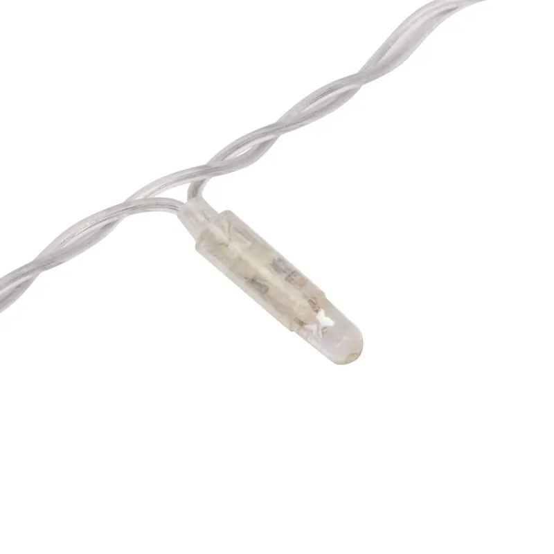 Гирлянда светодиодная Занавес 2х9м 1200 LED БЕЛЫЙ прозрачный ПВХ IP65 постоянное свечение 230В блок в комплекте NEON-NIGHT - Фото 5