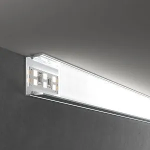 Накладной алюминивый профиль для трехрядной LED ленты (под ленту до 18,5mm) LL-2-ALP018 LL-2-ALP018  a062731
