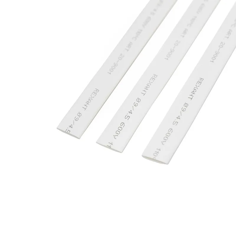 Трубка термоусаживаемая ТУТ нг 9,0/4,5мм, белая, упаковка 50 шт. по 1м REXANT - Фото 3