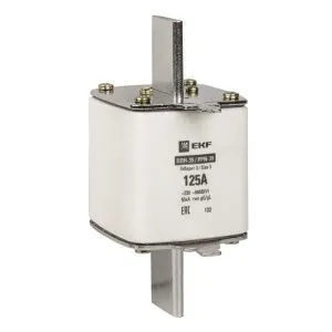 Плавкая вставка ППН-39 630/125А габарит 3 EKF 