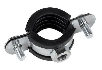 Хомут стальной 3" (87-94 мм), с уплотнителем EKF